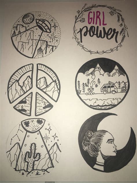 Give me a marker and I'll do epic | Circle art, Doodle inspiration, Art plan