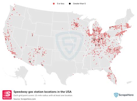 List of all Speedway gas station locations in the USA - ScrapeHero Data ...