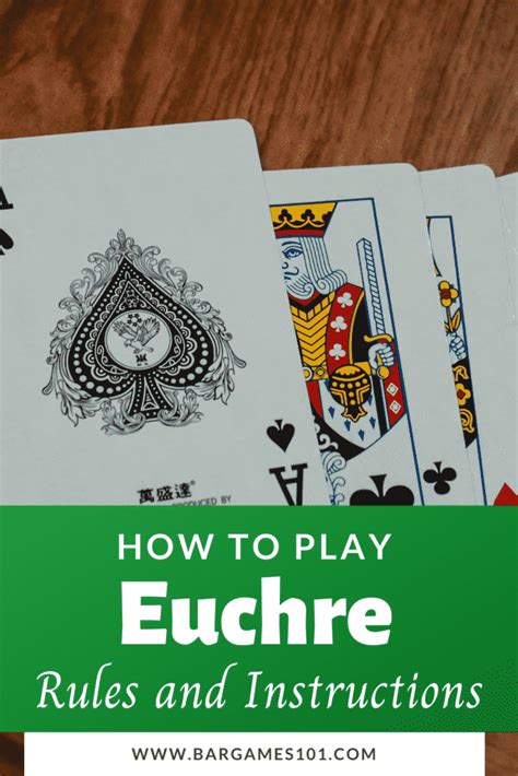 How to play euchre rules and instructions – Artofit