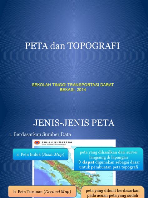 Peta Topografi | PDF