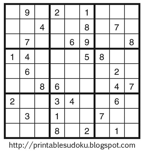 Very Easy Sudoku Puzzle To Print 7 | Printable Sudoku Pdf - Printable Sudoku Free