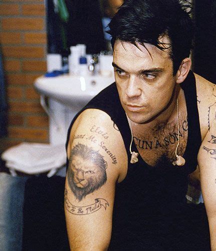 Robbie Williams | Robbie williams, Robbie williams tattoos, Robbie williams take that