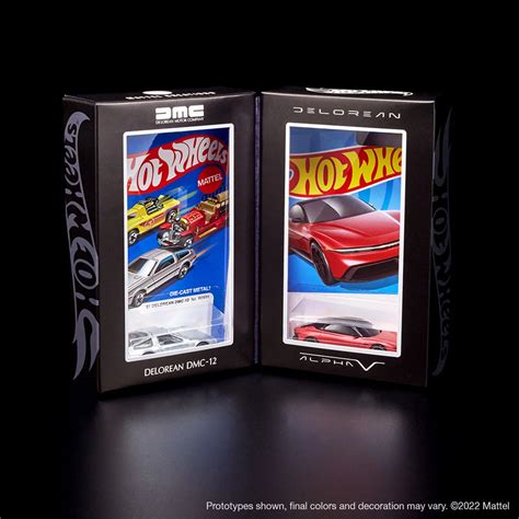 This New Hot Wheels DeLorean DMC-12 & Alpha5 Collector Set Could Be Worth A Lot Very Soon