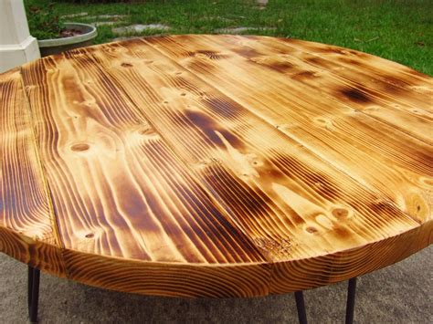 Rustic Round Coffee Table | Etsy