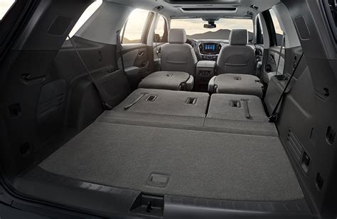 2019 Chevy Traverse Cabin Dimensions and Cargo Volume