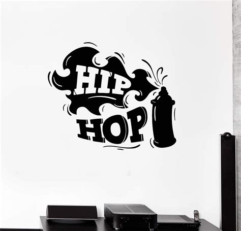 Vinyl Wall Decal Hip Hop Graffiti Spray Balloon Teenage Room Decor Stickers Mural (ig5248 ...