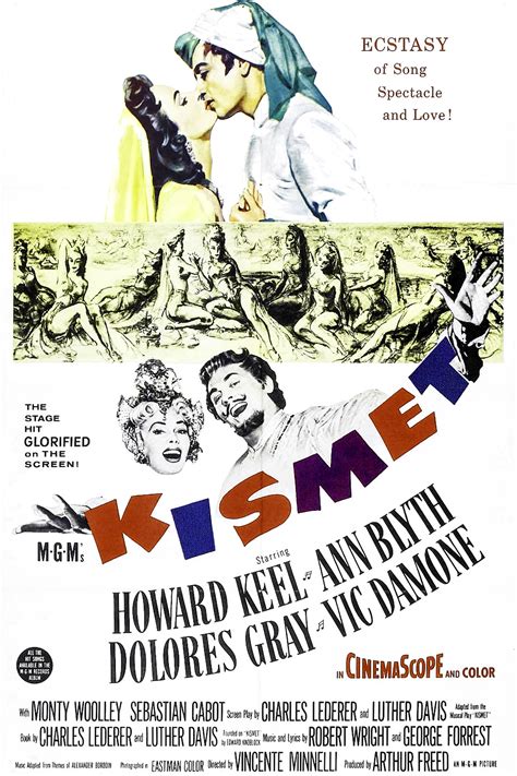 Kismet (1955) - Posters — The Movie Database (TMDB)