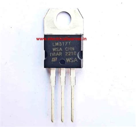 LM317T Adjustable Voltage Regulator IC - 5PCs