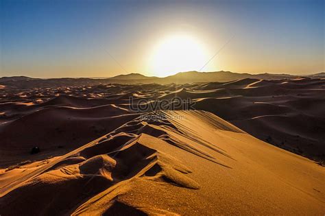 Sunrise In The Sahara Desert Picture And HD Photos | Free Download On Lovepik