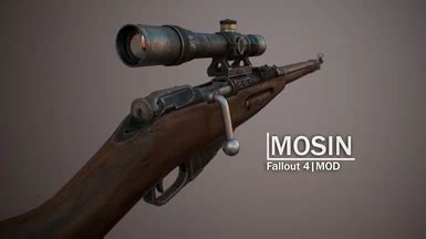 Mosin Nagant - Sniper Rifle Unique Variants at Fallout 4 Nexus - Mods and community