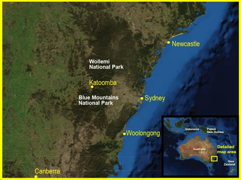 Travels in Geology: Australia's Blue Mountains Delight the Senses