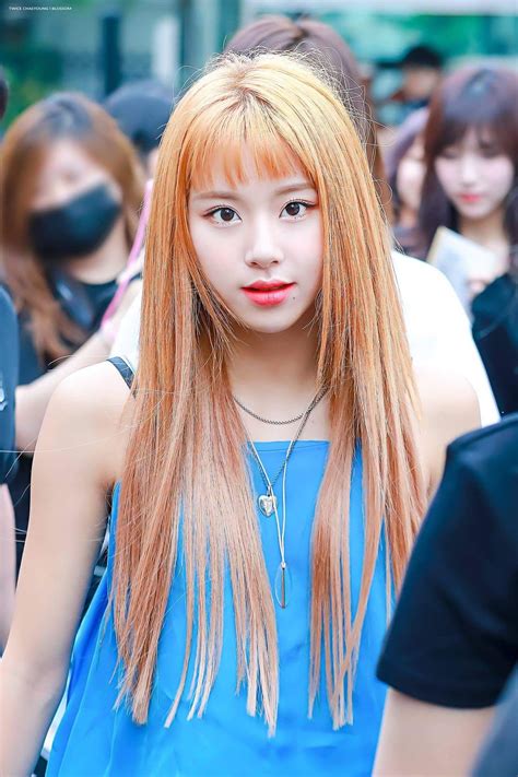 Twice-Chaeyoung 180629 KBS Music Bank 20th Anniversary Special | ナヨン 髪型 ...