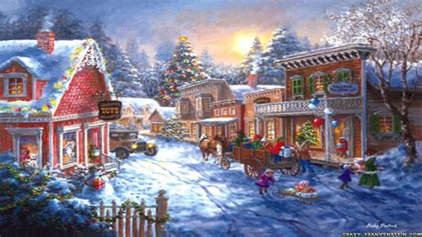 Christmas Scenery Wallpapers (60+ images)