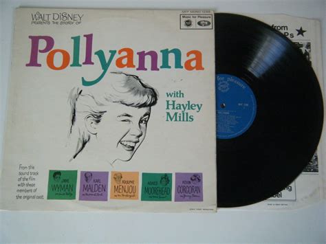 popsike.com - POLLYANNA VINYL LP KEVIN CORCORAN HAYLEY MILLS WALT ...