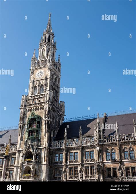 New Town Hall Munich at Marienplatz Stock Photo - Alamy