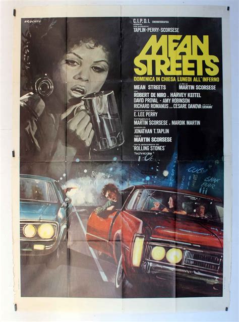 "MEAN STREETS" MOVIE POSTER - "MEAN STREETS" MOVIE POSTER