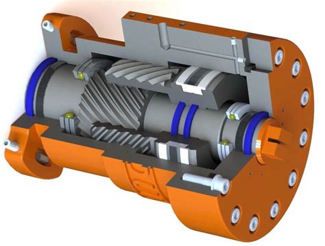 Hydraulic Rotary Actuator Cylinder - China Rotary Actuator Rotary Hydraulic Cylinder and Rotary ...