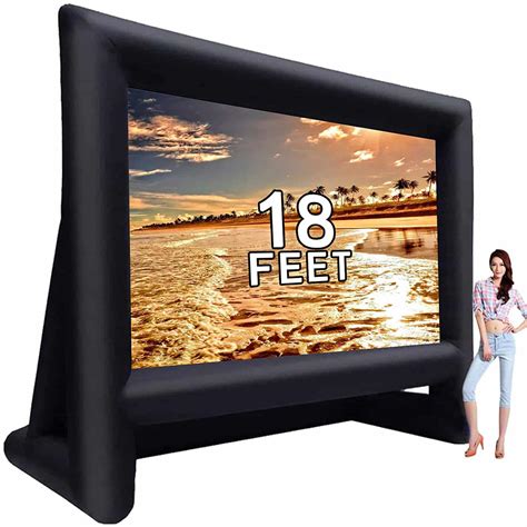 Top 10 Best Inflatable Projector Screens in 2024 Reviews