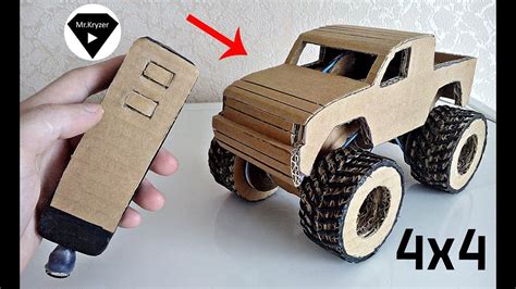 How to make a car from cardboard? - YouTube