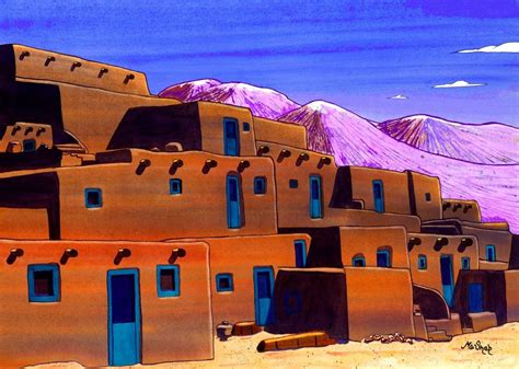 Taos Pueblo | Taos art, Taos pueblo, Taos new mexico