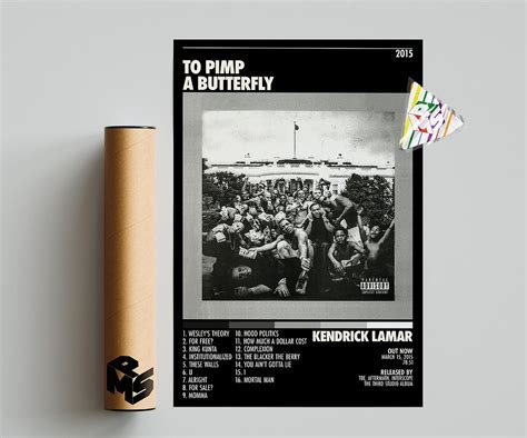 Kendrick Lamar Poster To Pimp A Butterfly Poster Designed & Sold By ...