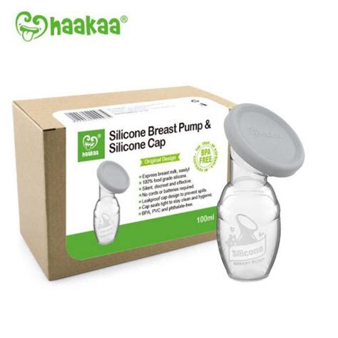 Haakaa Silicone Breast Pump--Original 4 oz.