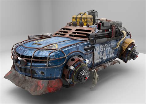 ArtStation - Post apocalyptic vehicle