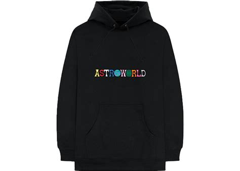 Travis Scott Astroworld Logo Hoodie Black - FW18