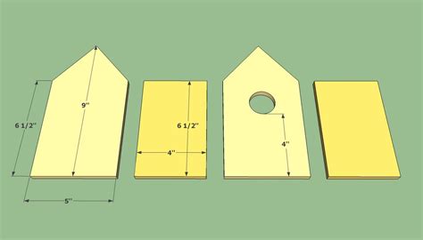 Birdhouse plans free | HowToSpecialist - How to Build, Step by Step DIY Plans | Bird house plans ...