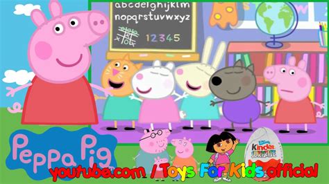 Peppa Pig English Episodes 06 The Playgroup - YouTube