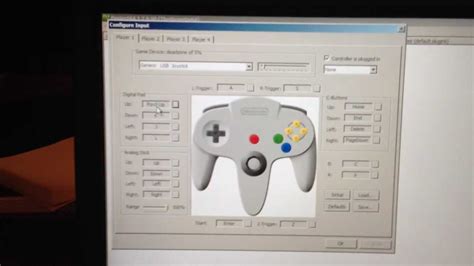 Nintendo 64 Controller Layout