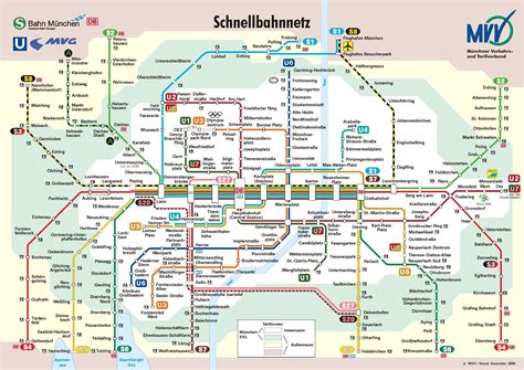 Munich Rail Map