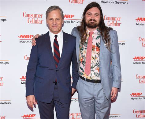 Family Night! Viggo Mortensen Takes Son to Awards Season Event