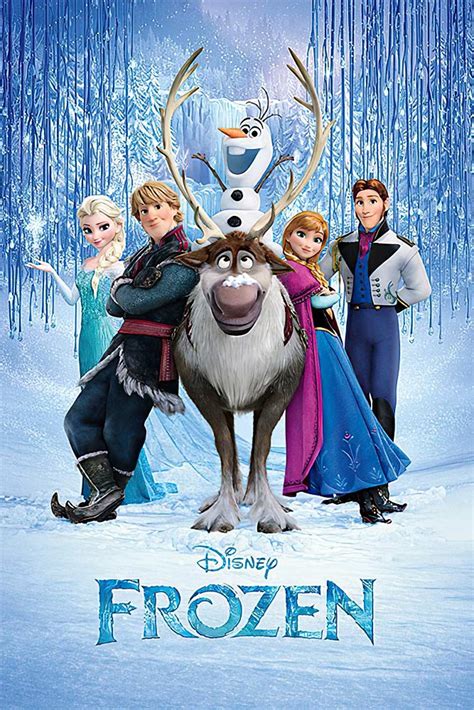 Buy Frozen Disney Movie Cast - 91.5 x 61cms (36 x 24 Inches) Online at desertcartINDIA