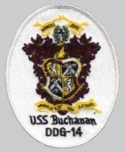 USS Buchanan DDG 14 guided missile destroyer Admiral Franklin Buchanan