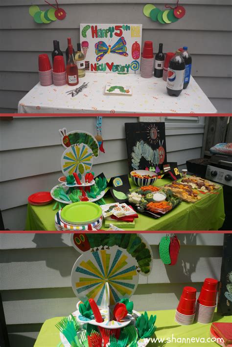 Very Hungry Caterpillar Inspired Party Ideas - Shann Eva's Blog