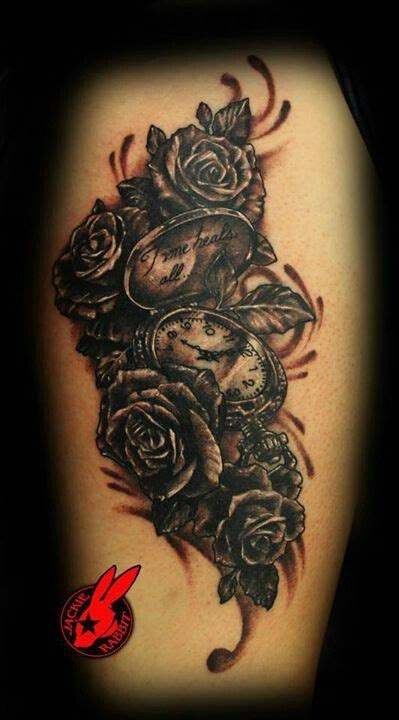 Tattoo Ideas, Tattoo Sleeve, Time Heals All Wounds Tattoo, Time Healing ...