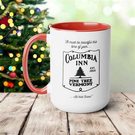 Columbia Inn, Pine Tree Vermont From White Christmas Two-tone Coffee ...