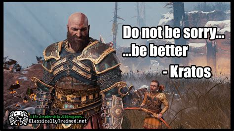 Video Game Quotes: God of War on Being Better