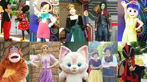 Hong Kong Disneyland 2022 Characters Meet & Greet Compilation 香港迪士尼樂園2022年迪士尼朋友 - YouTube