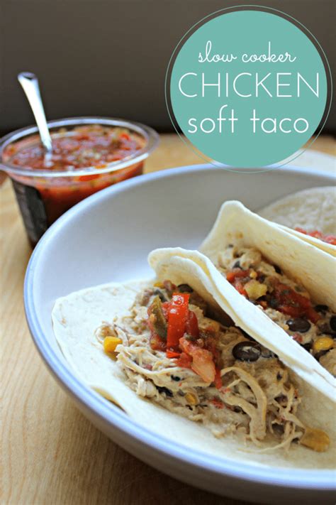 Easy Chicken Slow Cooker Taco Filling - Cleverly Simple