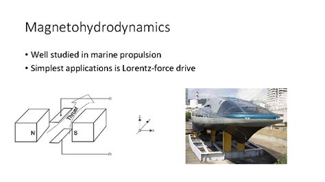 Design Development and Construction of a Magnetohydrodynamic Cocktail