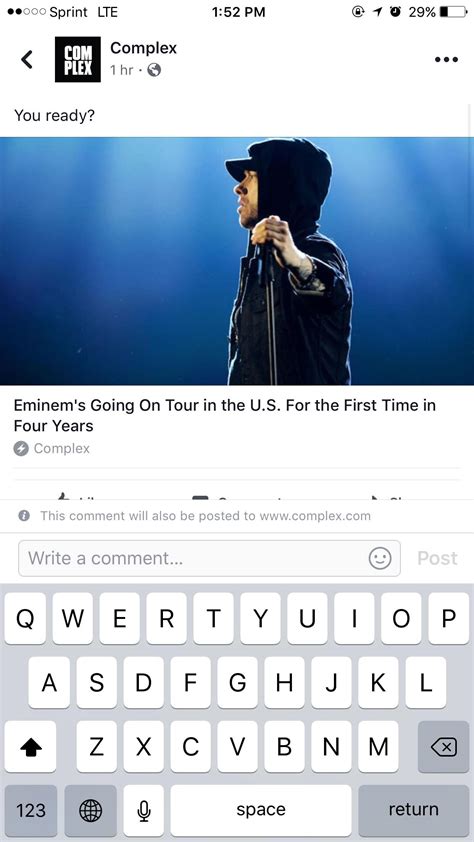 Eminem US tour announced.. no dates/cities yet... : r/bonnaroo