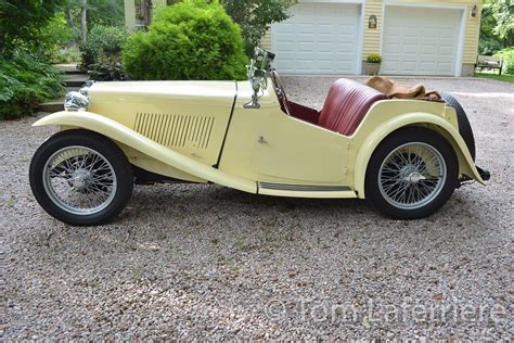 1938 MG TA Roadster - Laferriere Classic Cars