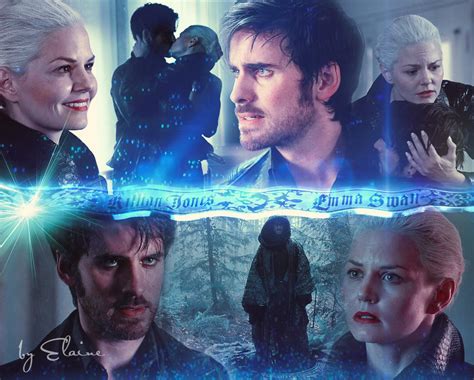 Emma/Killian Wallpaper - Dark Ones - Captain Hook and Emma Swan Fan Art (44962727) - Fanpop