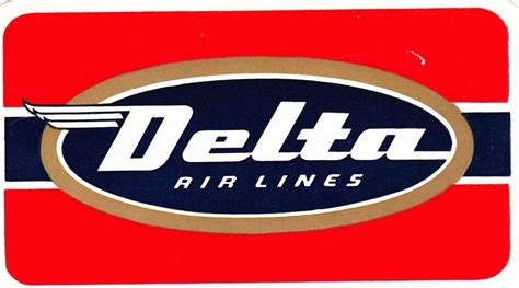 Delta Airlines DC-8 logo | Vintage aircraft, Delta airlines, Vintage ...