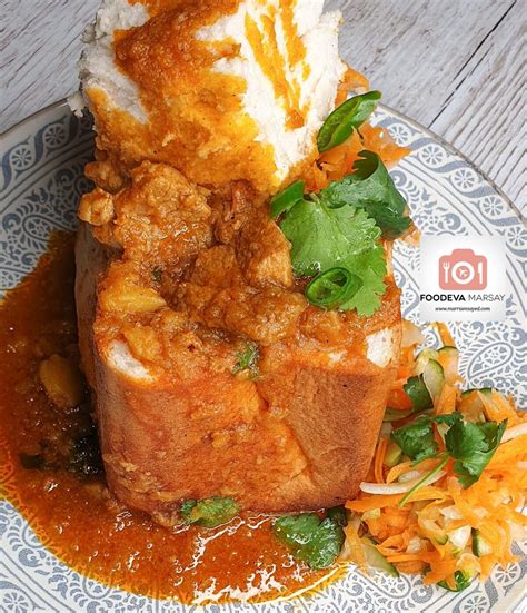 Traditional South African Bunny Chow | Foodeva Marsay | Bunny chow, South african recipes ...