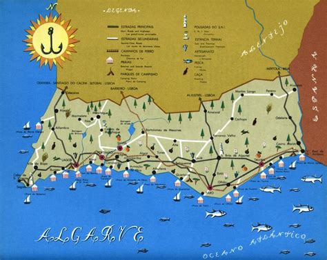 Best 12 Mapa do Algarve ideas on Pinterest | Algarve, Maps and Portugal