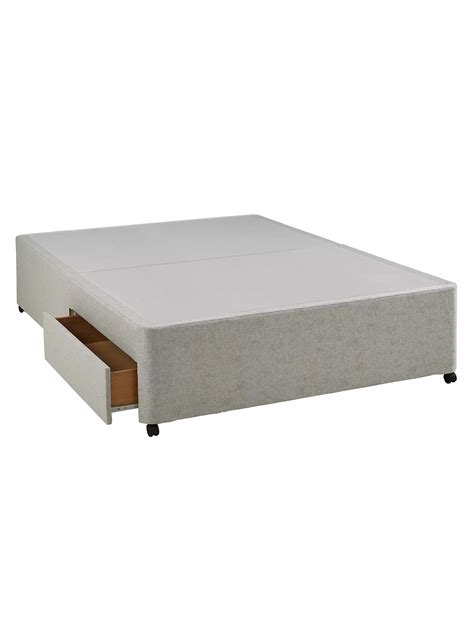 Silentnight Non Sprung 2 Drawer Divan Storage Bed, Double at John Lewis & Partners