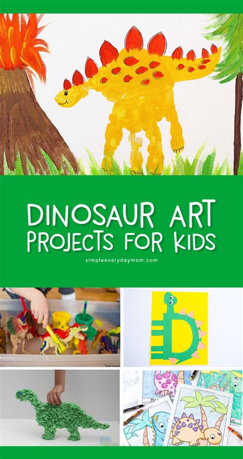 9 Preschool Dinosaur Art Projects For Home Or The Classroom